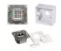 Preview: DINIC Box, Cat.6/5 prise réseau double, RJ45 femelle universelle encastrée et apparente, blindée, LSA